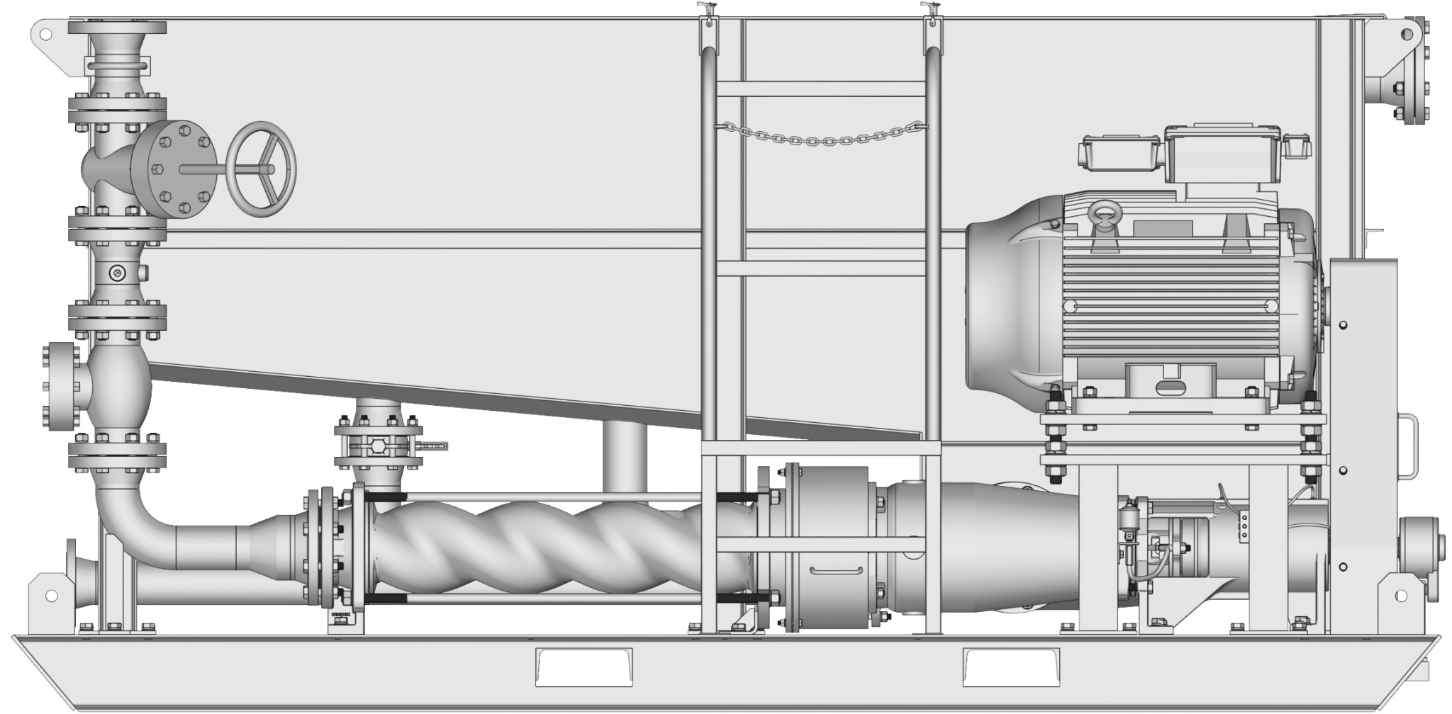 range min mine dewatering unit