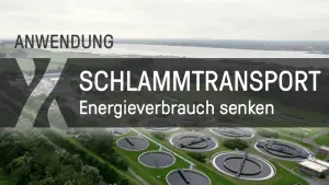 SEEPEX Smart Air Injection (SAI) technology for long-distance sludge pumping reduces energy consumption.